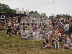 Britain Glastonbury Music Festival Day 1