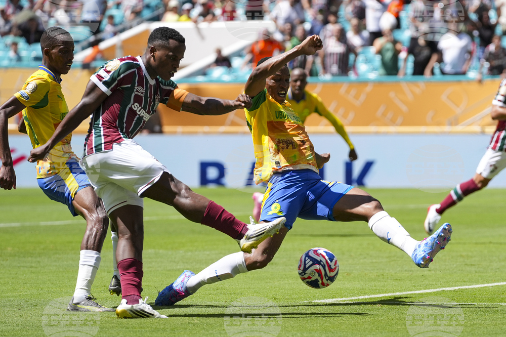 APTOPIX CWC Mamelodi Sundowns Fluminense Soccer