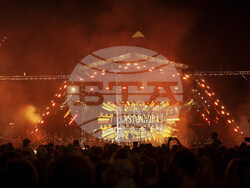 Britain Glastonbury Music Festival Day 1