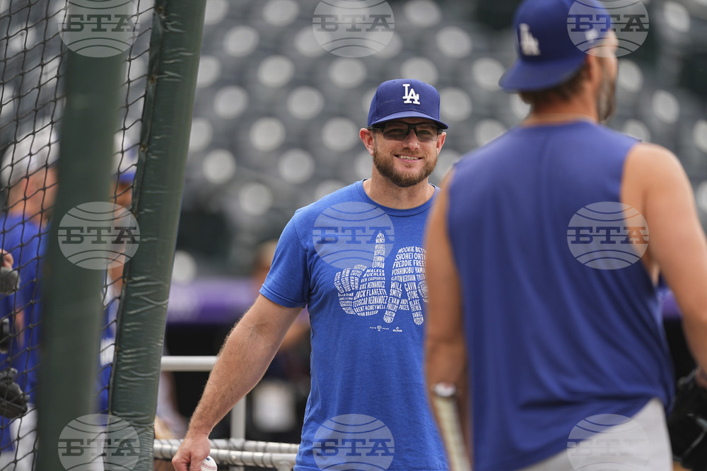 Dodgers Rockies Baseball