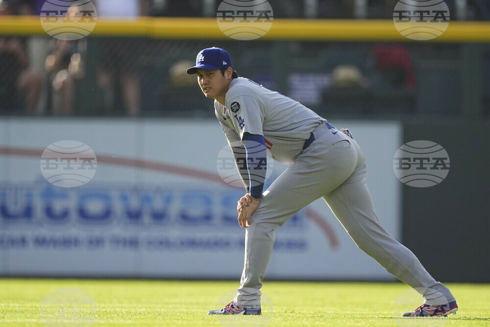 Dodgers Rockies Baseball