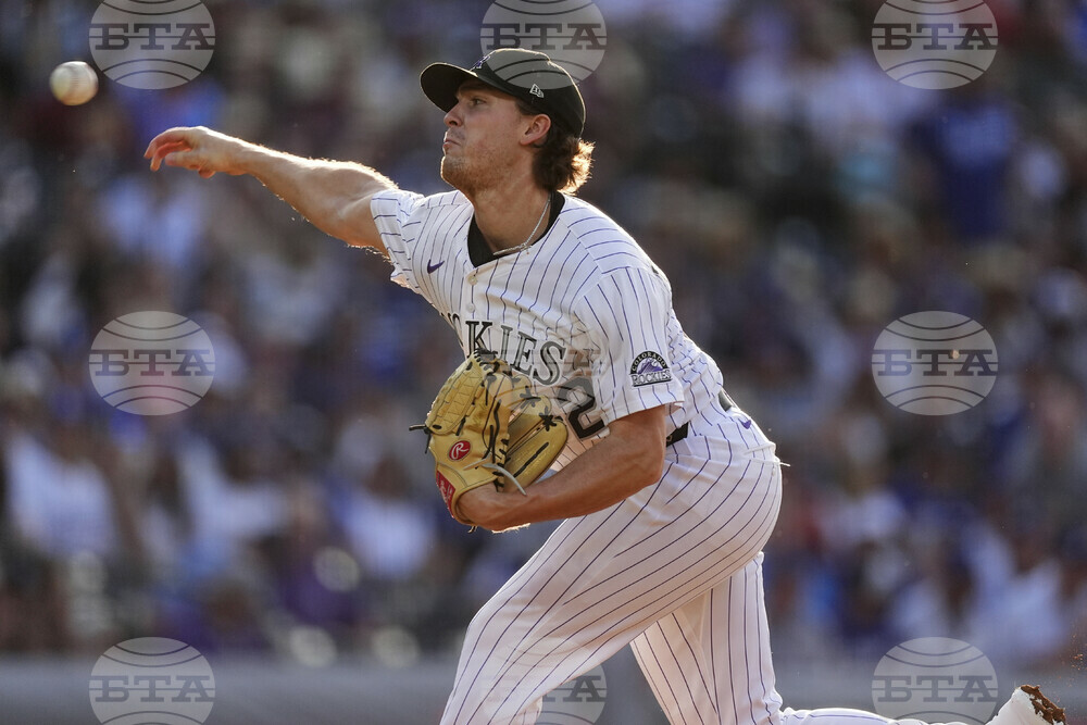 Dodgers Rockies Baseball