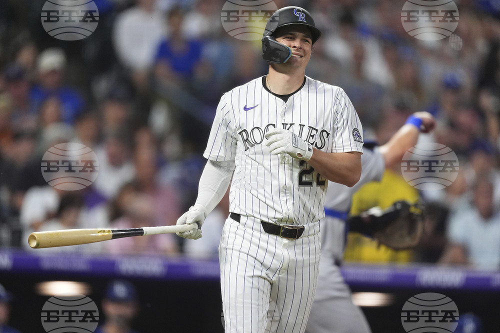 Dodgers Rockies Baseball