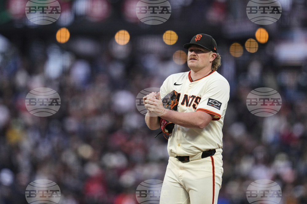 Marlins Giants Baseball