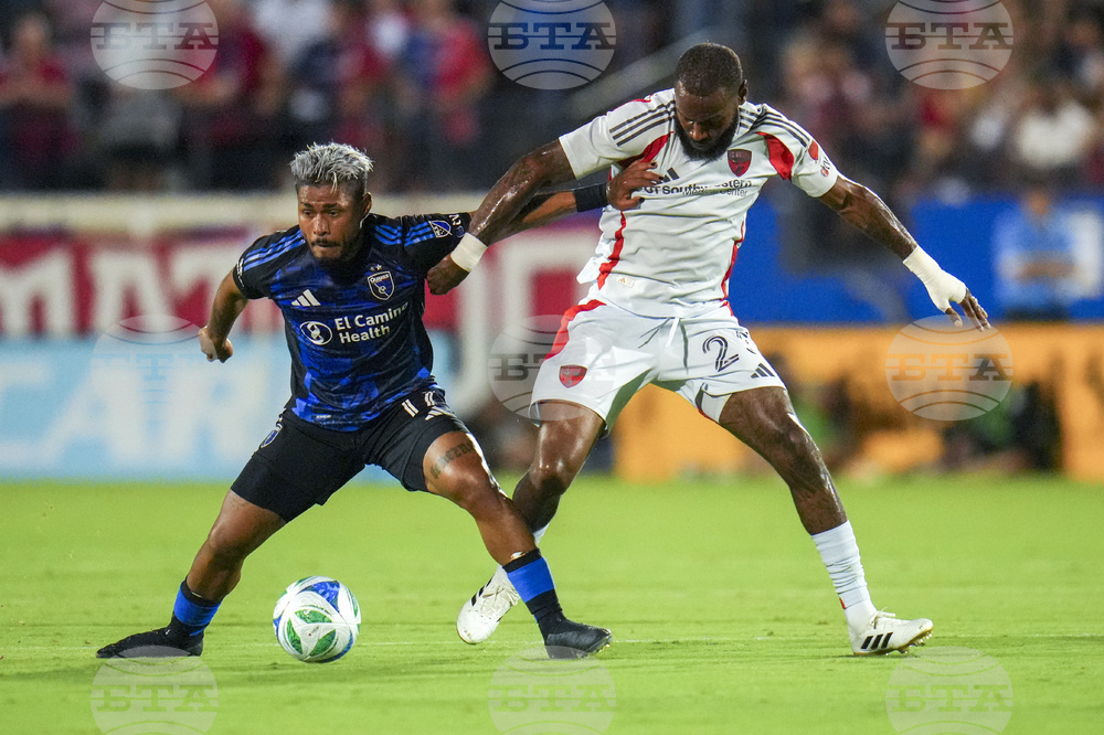 MLS Earthquakes FC Dallas Soccer