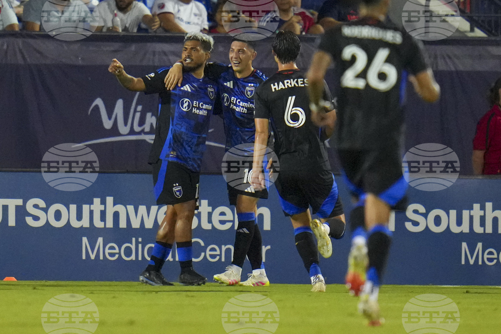 MLS Earthquakes FC Dallas Soccer