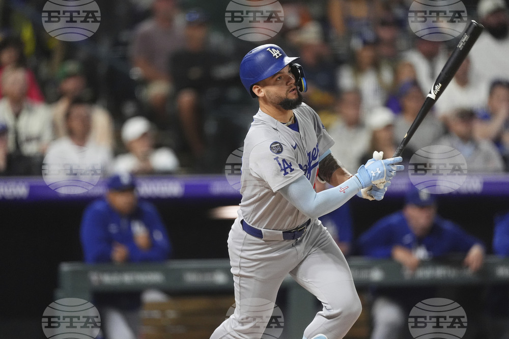 Dodgers Rockies Baseball