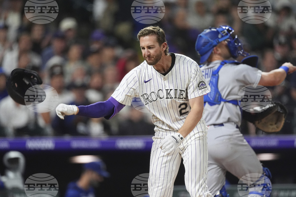 Dodgers Rockies Baseball