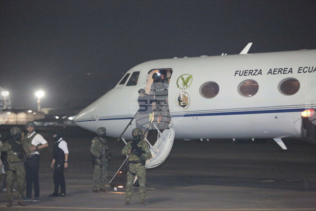 Наркотрафикантът Фито, най-издирваният престъпник в Еквадор, бе екстрадиран в САЩ