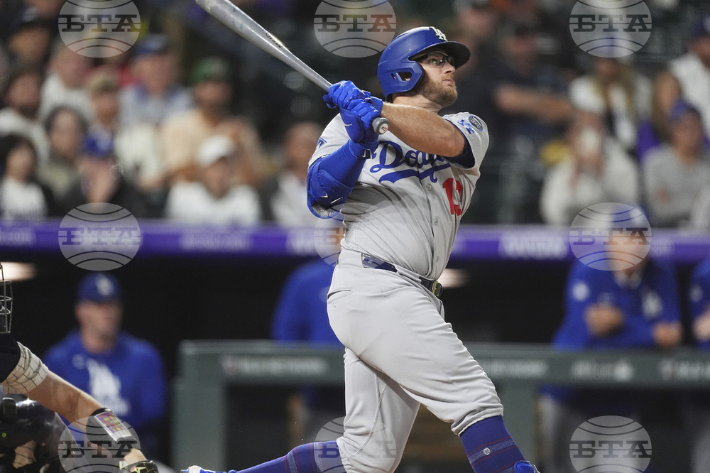 Dodgers Rockies Baseball
