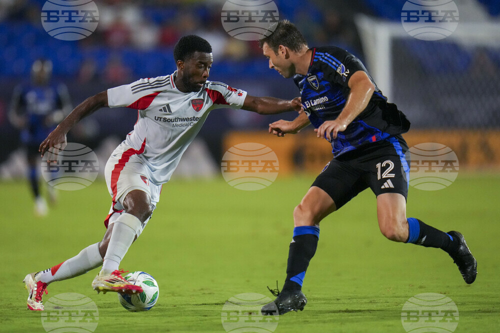 MLS Earthquakes FC Dallas Soccer