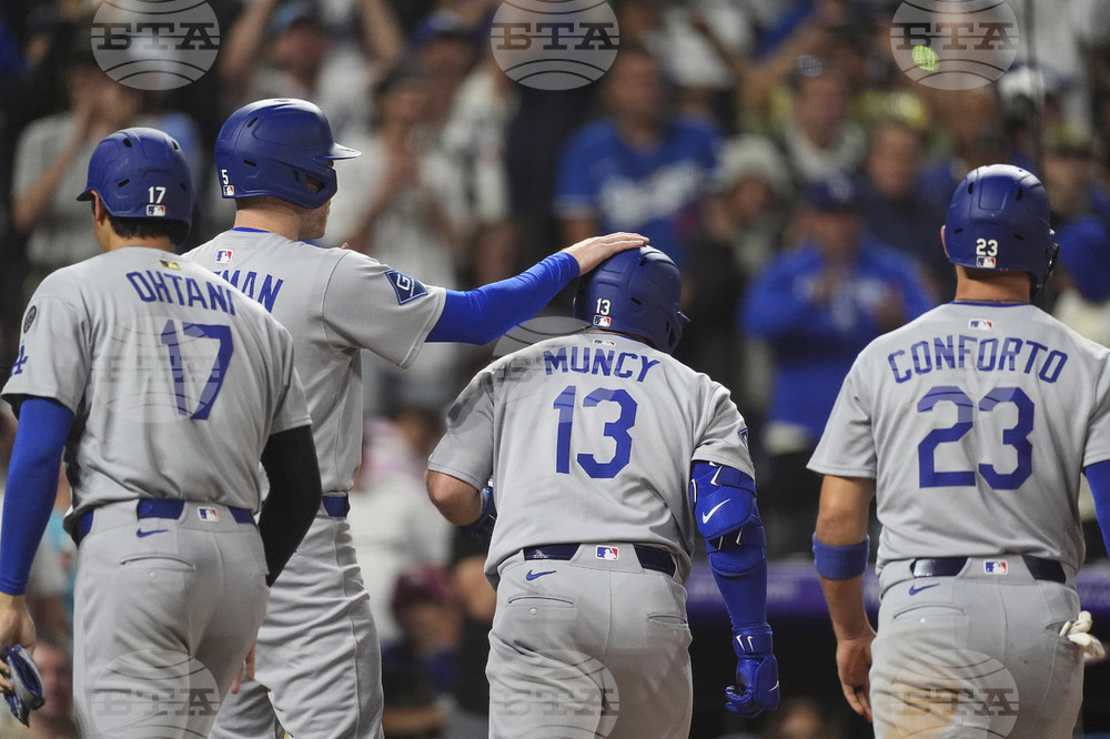 Dodgers Rockies Baseball