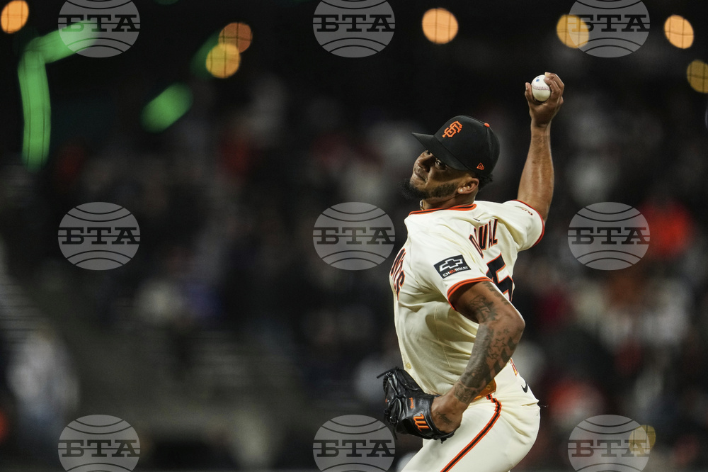 Marlins Giants Baseball