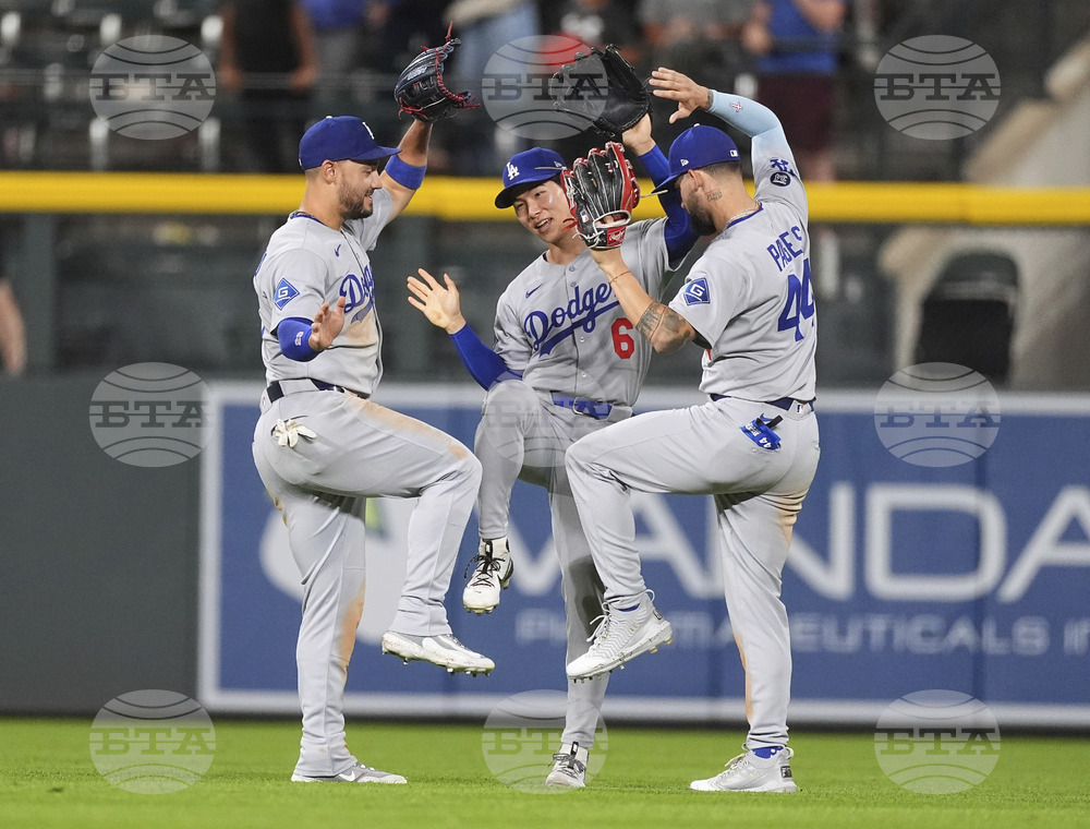Dodgers Rockies Baseball