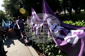 Столична община - протест - градски транспорт