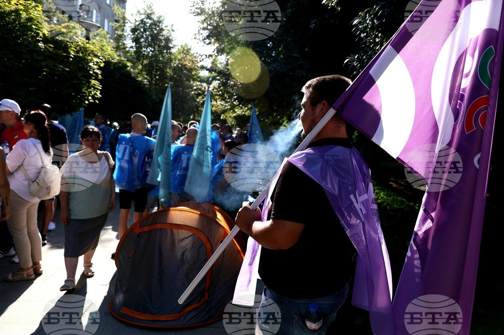 Столична община - протест - градски транспорт