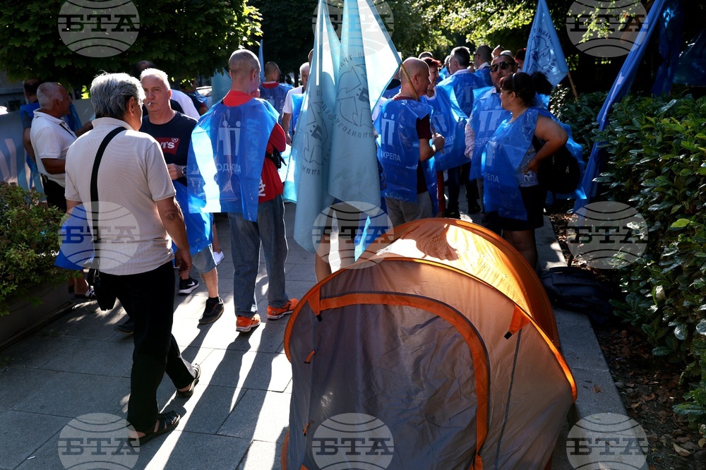 Столична община - протест - градски транспорт