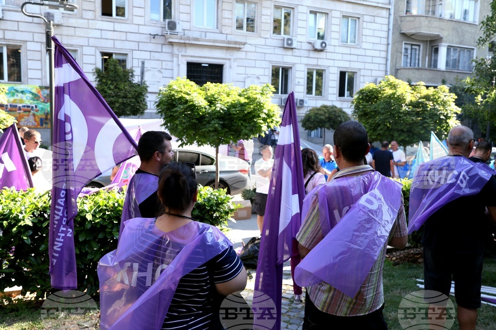 Столична община - протест - градски транспорт