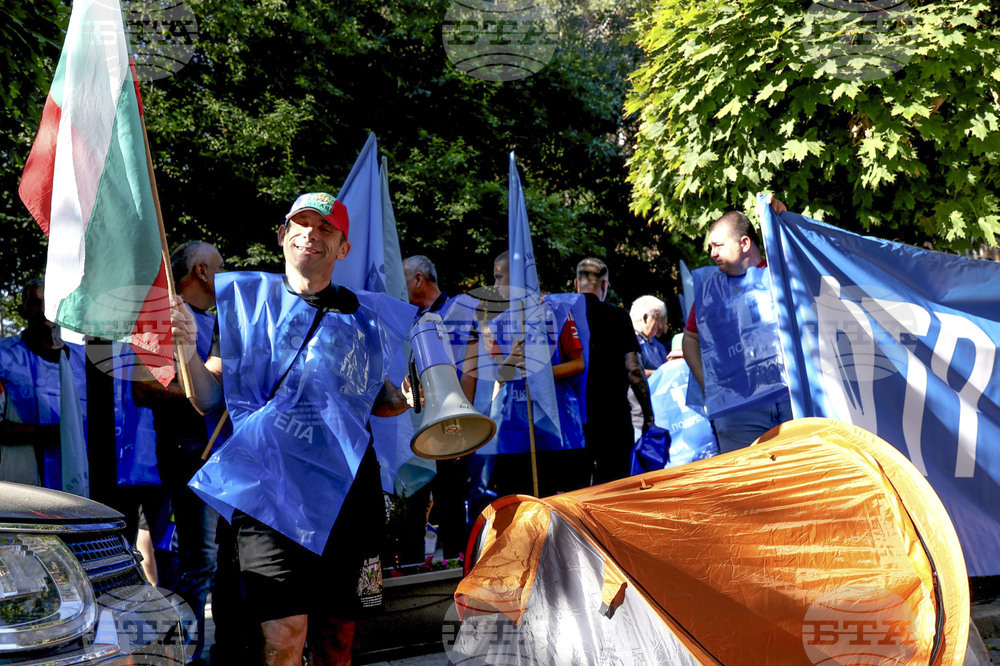 Столична община - протест - градски транспорт