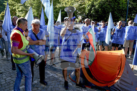 Столична община - протест - градски транспорт