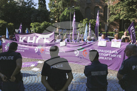 Столична община - протест - градски транспорт