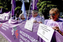 Столична община - протест - градски транспорт