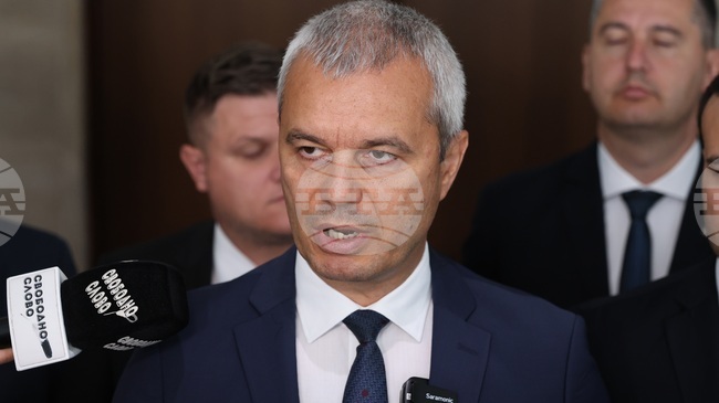 Vazrazhdane Party Tables Vote of No Confidence over Government's Failure in Fiscal Policy, Eurozone