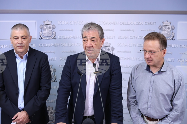 Ние категорично ще гласуваме против бюджета на Столична община, заявиха от "Синя София" 