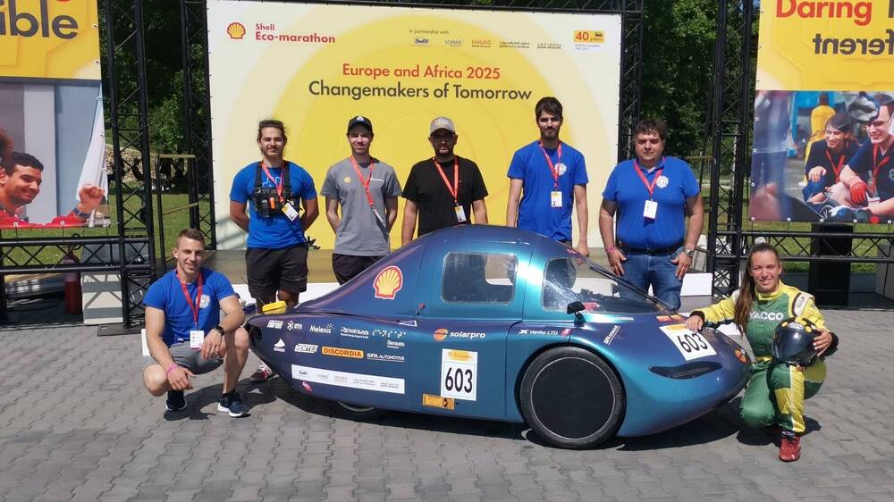 Отборът на Технически университет - София спечели трето място в основната категория на състезанието Шел екомаратон Европа и Африка 2025