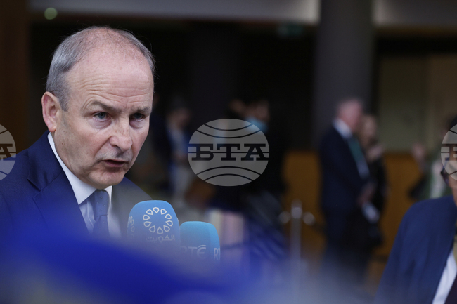 Дроновете, засечени край Дъблин след пристигането на Зеленски миналата седмица, не са заплашвали самолета му, заяви Ирландия