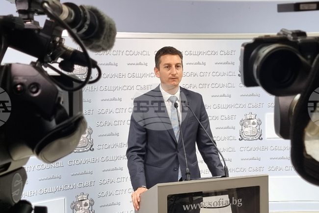 Столична община - Иван Василев - брифинг