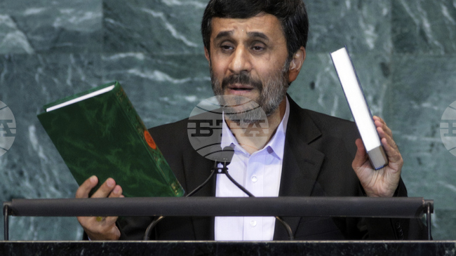 Махмуд Ахмадинеджад е бил убит при въздушен удар в Техеран, обяви иранска новинарска агенция