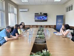  Висшето училище по телекомуникации и пощи ще си сътрудничи с 96-о Средно училище "Лев Николаевич Толстой". Снимка: ВУТП