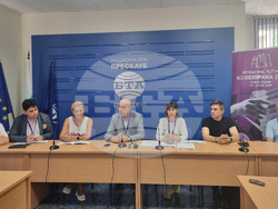 Национален пресклуб на БТА Плевен - пресконференция - международен фестивал "Акордеомания"