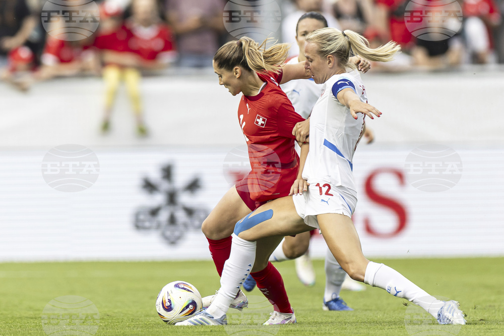 Switzerland Czech Republic Women Soccer