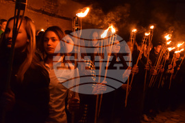 Разлог - Васил Левски - годишнина - шествие