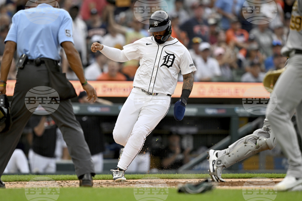 Athletics Tigers Baseball
