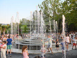 Вършец - нов фонтан - откриване