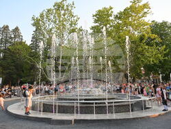 Вършец - нов фонтан - откриване