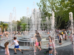 Вършец - нов фонтан - откриване