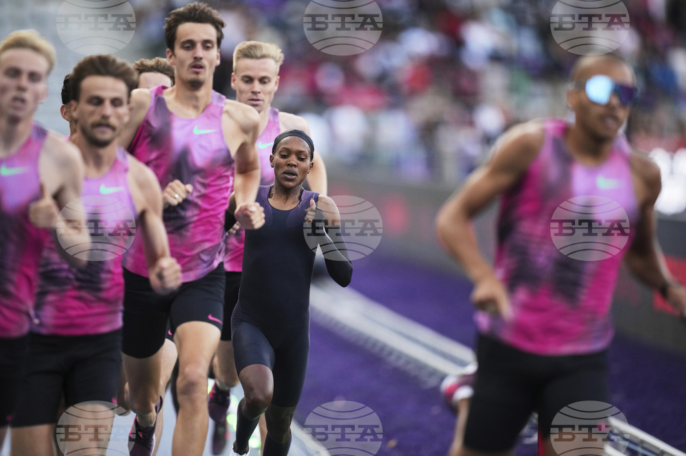 France Athletics Kipyegon 4 Minute Mile Quest