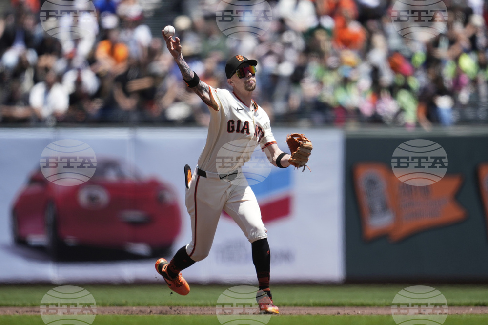 Marlins Giants Baseball