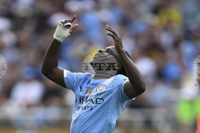 Белгийският футболист на Манчестър Сити Жереми Доку: "Много съм доволен от представянето си срещу Манчестър Юнайтед"