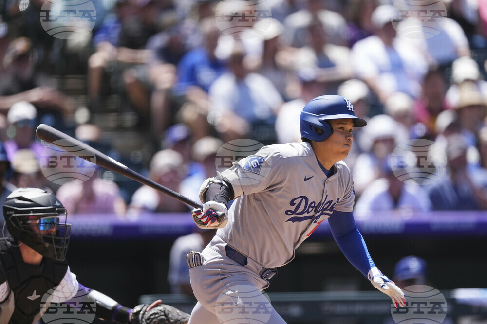 Dodgers Rockies Baseball