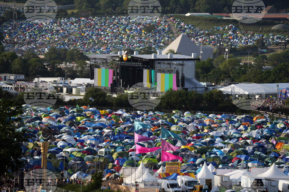 Britain Glastonbury Music Festival Day 2