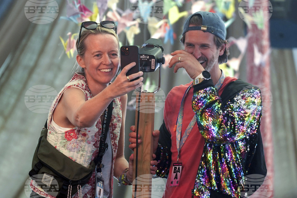 Britain Glastonbury Music Festival Day 2
