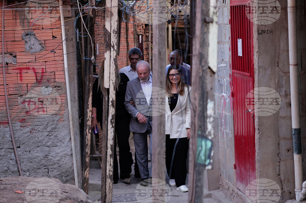 Brazil Lula Favela