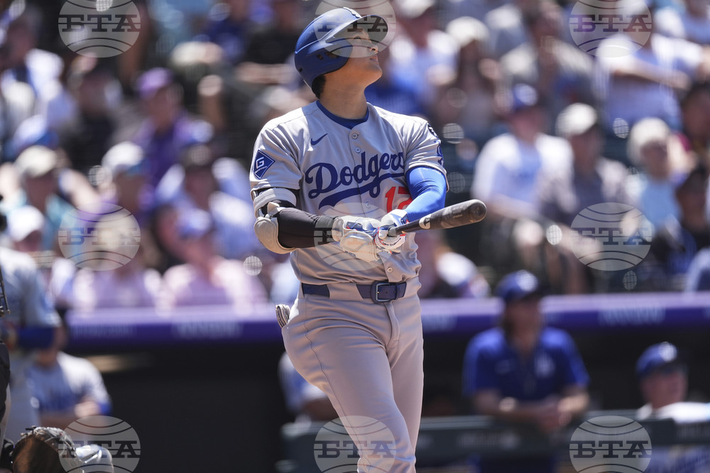 Dodgers Rockies Baseball