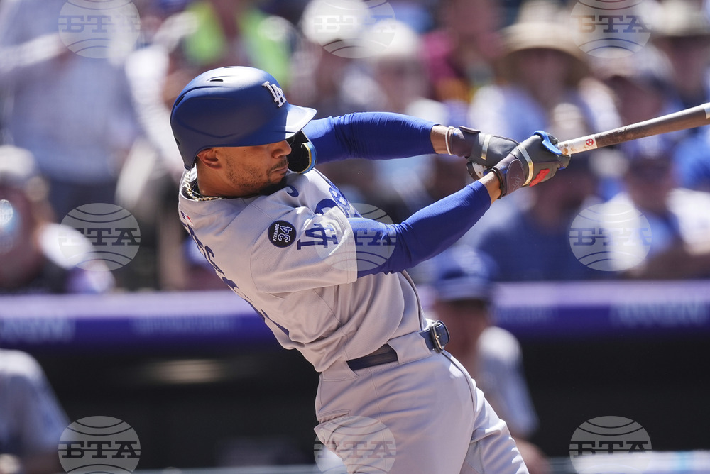 Dodgers Rockies Baseball