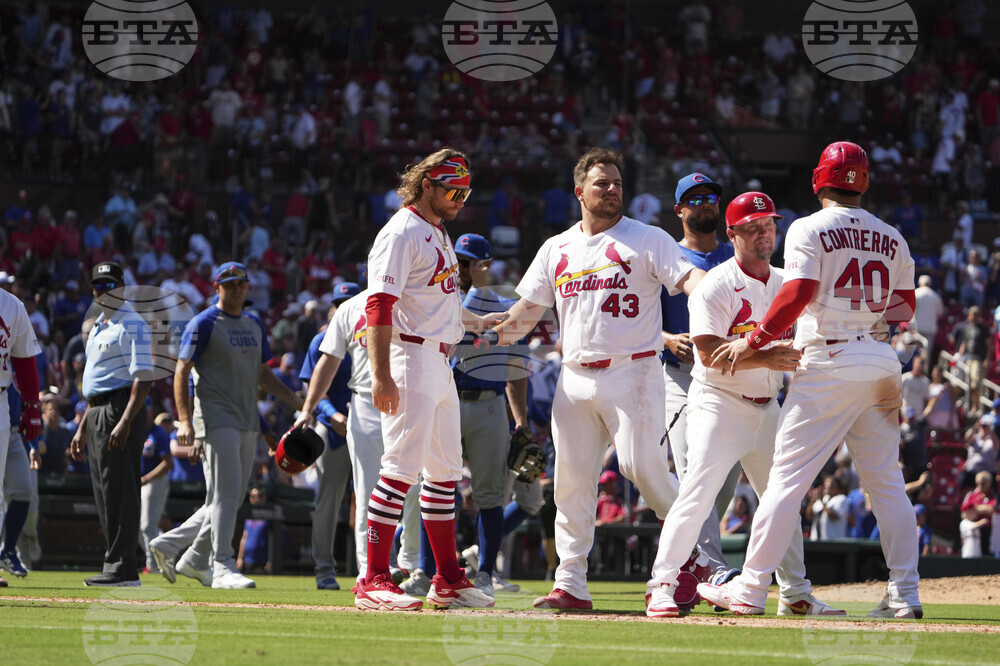 Cubs Cardinals Baseball